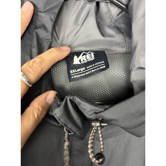 REI Co-op Trailmade Rain Jacket - Men's - Black - XXL - Picture 3 of 7